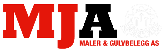 Logo - MJA Maler og gulvbelegg AS